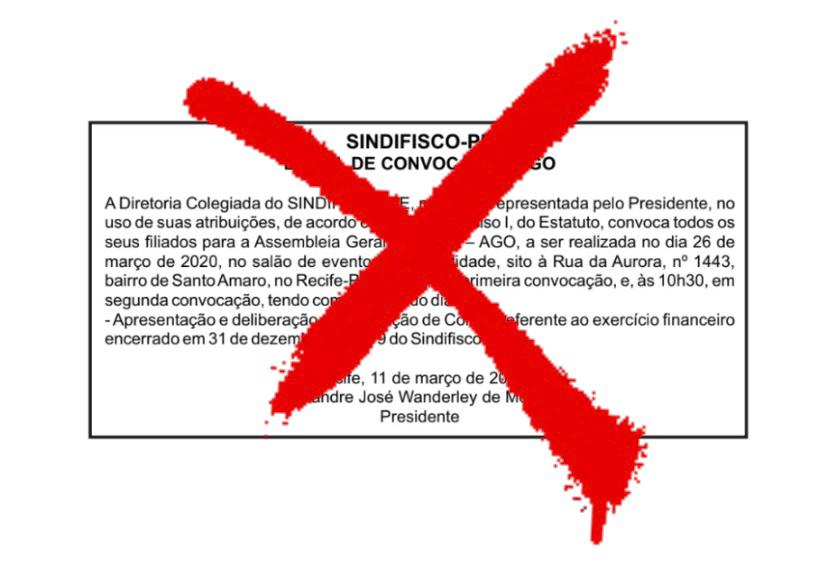 AGO é suspensa