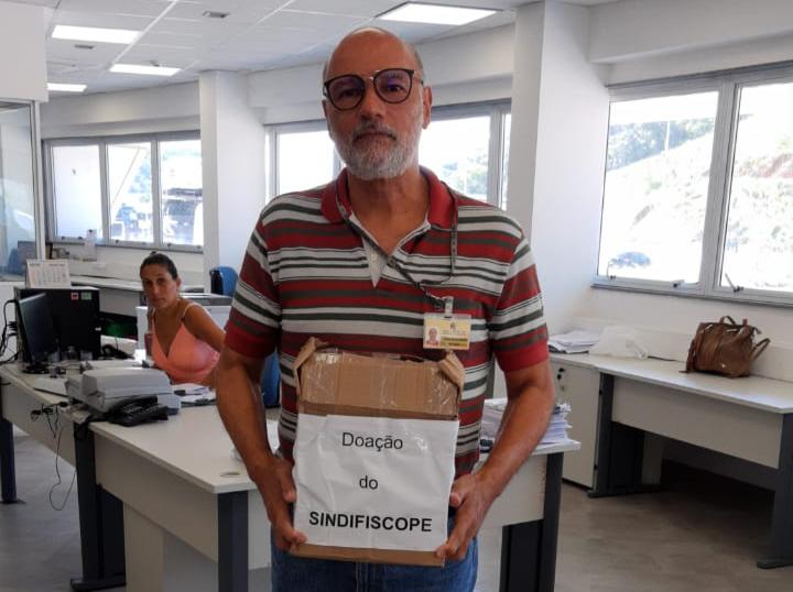 Sindifisco-PE envia EPIs para postos fiscais