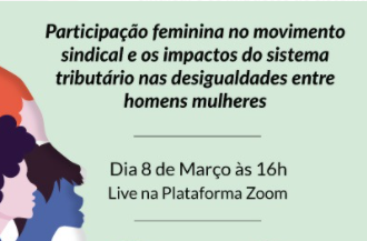 Fenafisco realiza live para debater maior participação feminina no movimento sindical