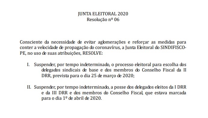 Suspensas votação em Caruaru e posse dos eleitos