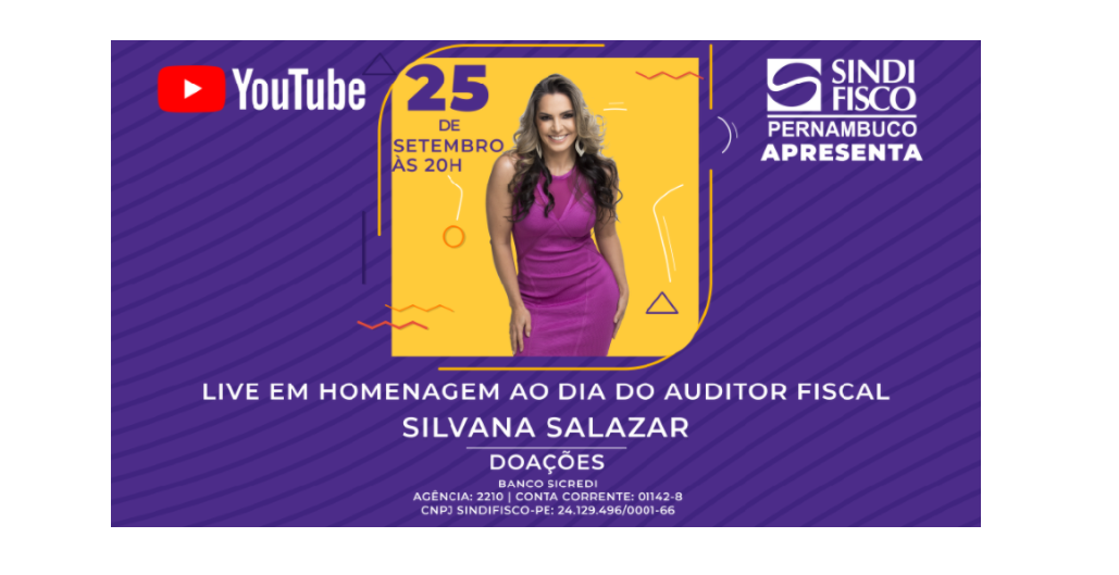 Live pelo Dia do Auditor Fiscal com Silvana Salazar