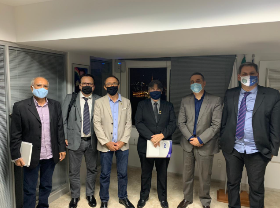 Diretoria se reúne com o secretário da Fazenda