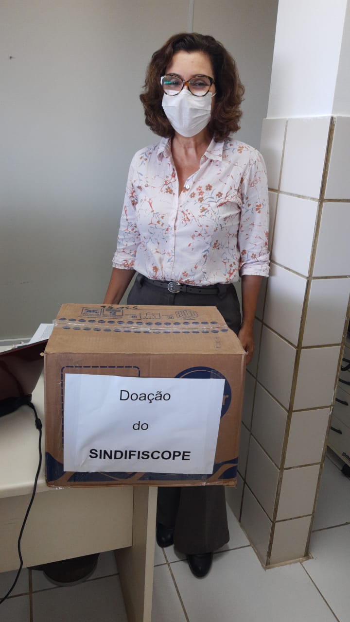 Posto Fiscal de Goiana recebe kit de EPIs enviado pelo Sindifisco-PE