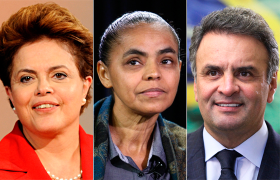 Marina bate Dilma no Estado