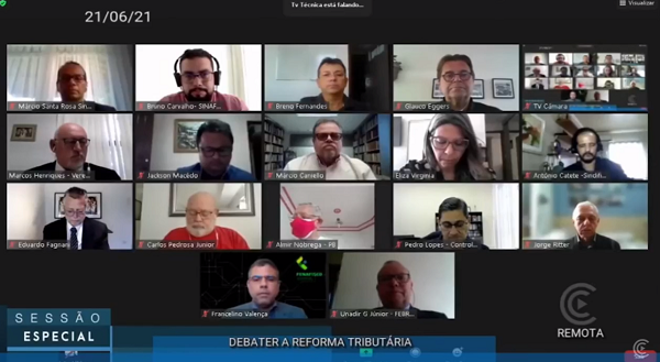 Fenafisco participa de audiência pública na Paraíba sobre a reforma tributária