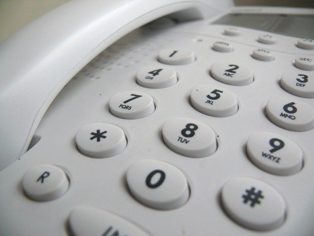 Contato telefônico com o sindicato